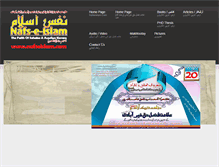 Tablet Screenshot of fazlehaq.com